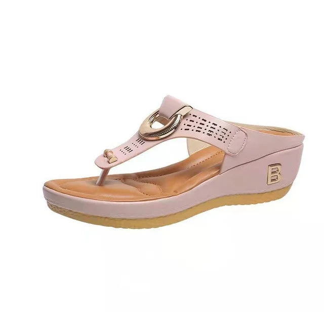 ⭐ Nieuwe Zomersandalen ⭐ Zomer Vrouwen Flip Flops Wedges Dikke Slippe - Beng bex