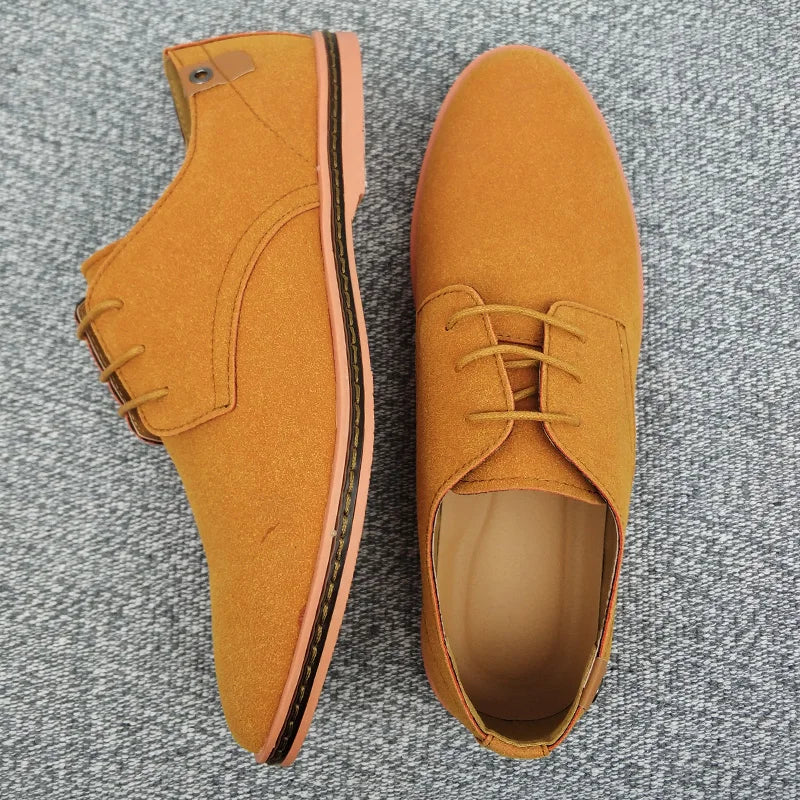 Suede Leren Schoenen Oxford - Klassiek