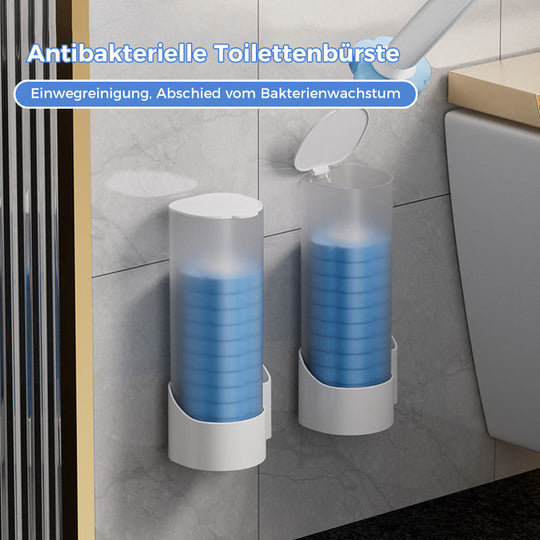 Wegwerptoiletborstel inc. Gratis 18 opzetborstels