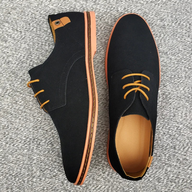 Suede Leren Schoenen Oxford - Klassiek