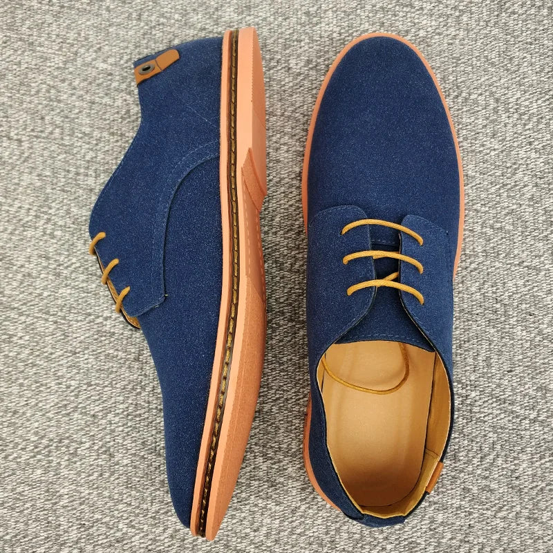 Suede Leren Schoenen Oxford - Klassiek