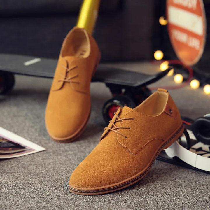 Suede Leren Schoenen Oxford - Klassiek