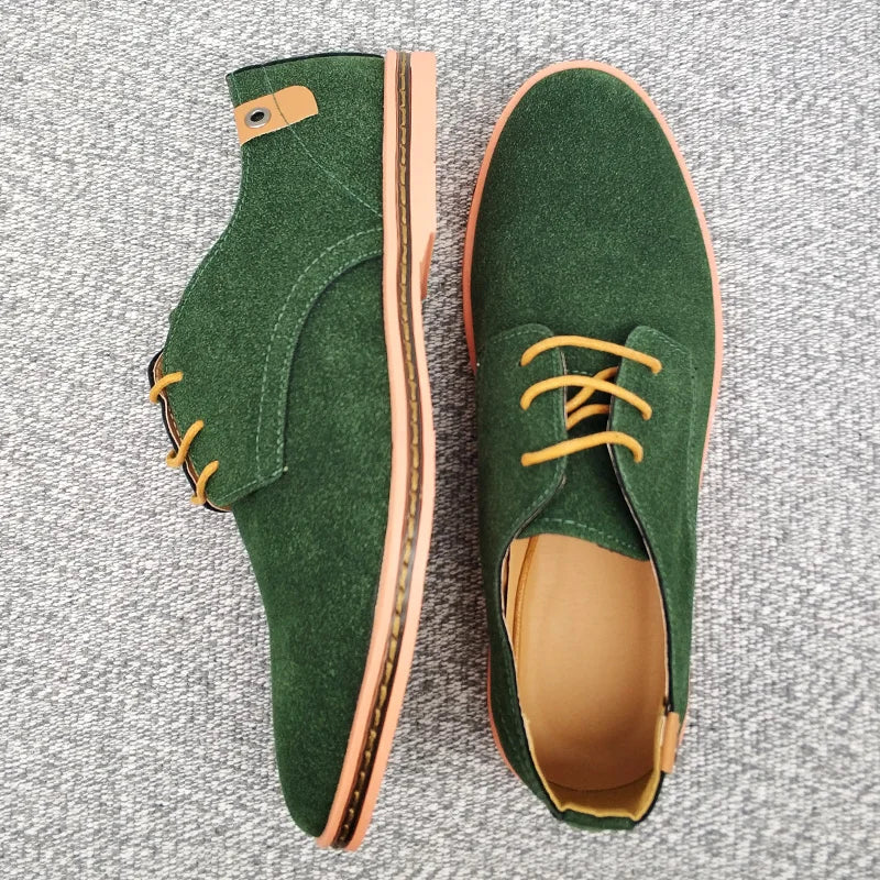 Suede Leren Schoenen Oxford - Klassiek