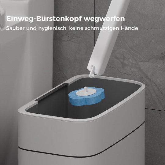 Wegwerptoiletborstel inc. Gratis 18 opzetborstels