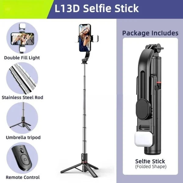 Opvouwbare Selfie Stick Statief