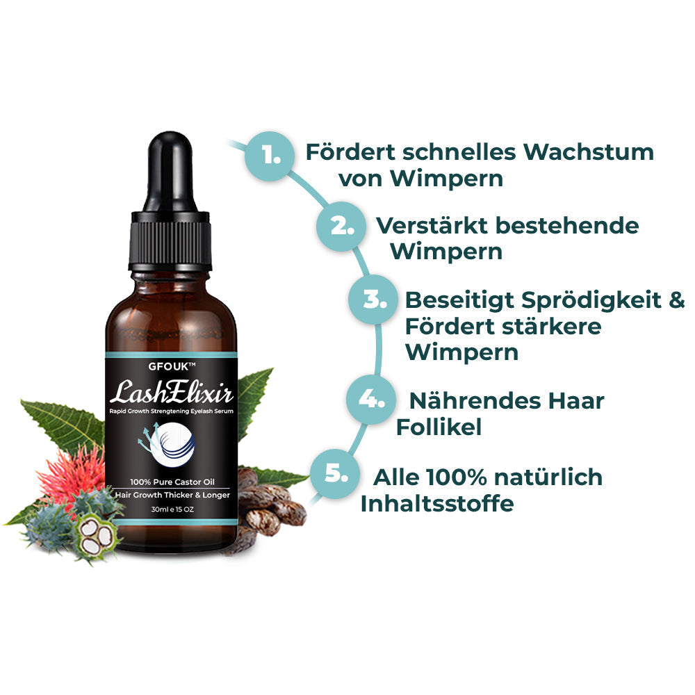 LashElixir - Snelgroeiende Versterkende Wimperserum - 1+1 Gratis!