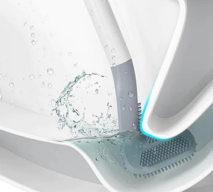 EasyBright™ - Hygiënische en multifunctionele toiletborstel met houder