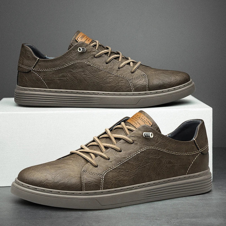 Oxford leren sneakers