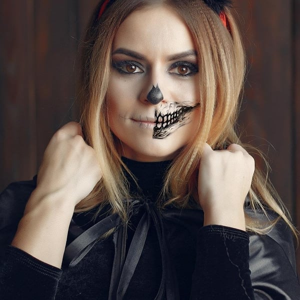 🎃HALLOWEEN PRE SALE - 50% KORTING🎃Halloween Grap Make-up - Tijdelijke Tattoo