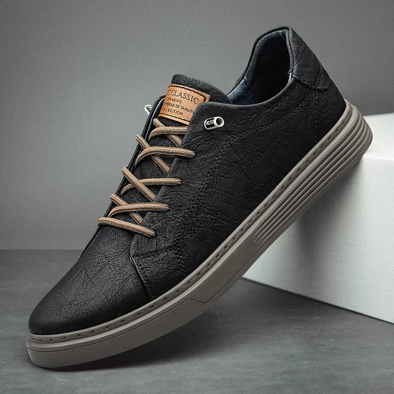 Oxford leren sneakers