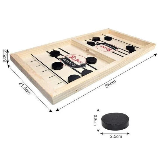 Fast Sling Puck Game - Leukste interactieve spel ooit - Cadeau voor familie, vrienden, kinderen