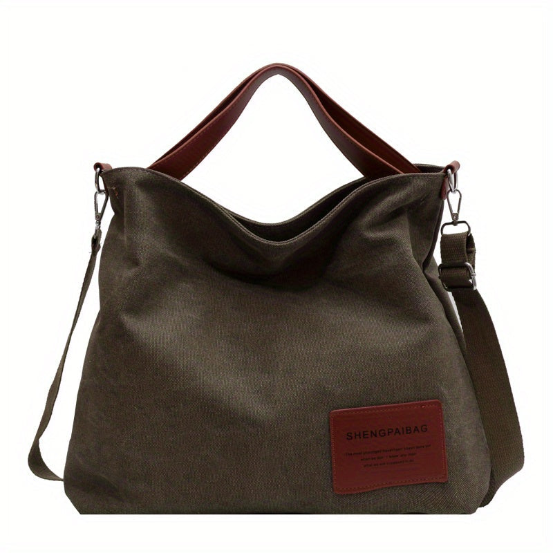 NancyBag™ - Moderne Canvas Schoudertas