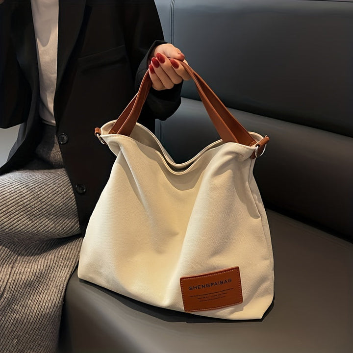 NancyBag™ - Moderne Canvas Schoudertas