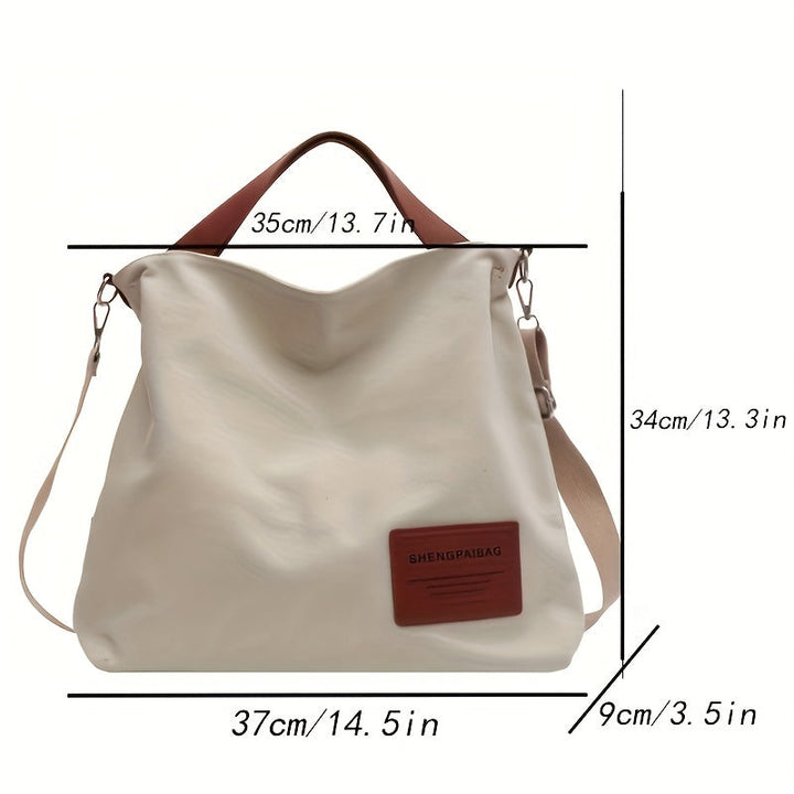 NancyBag™ - Moderne Canvas Schoudertas