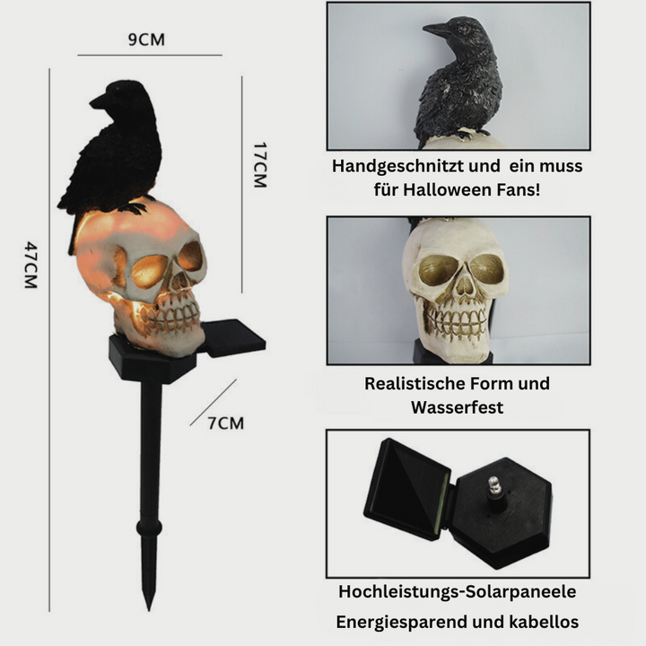 Skully Halloween Verlichting™ - Zonne energie verlichting