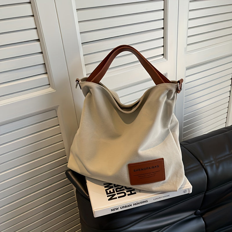 NancyBag™ - Moderne Canvas Schoudertas